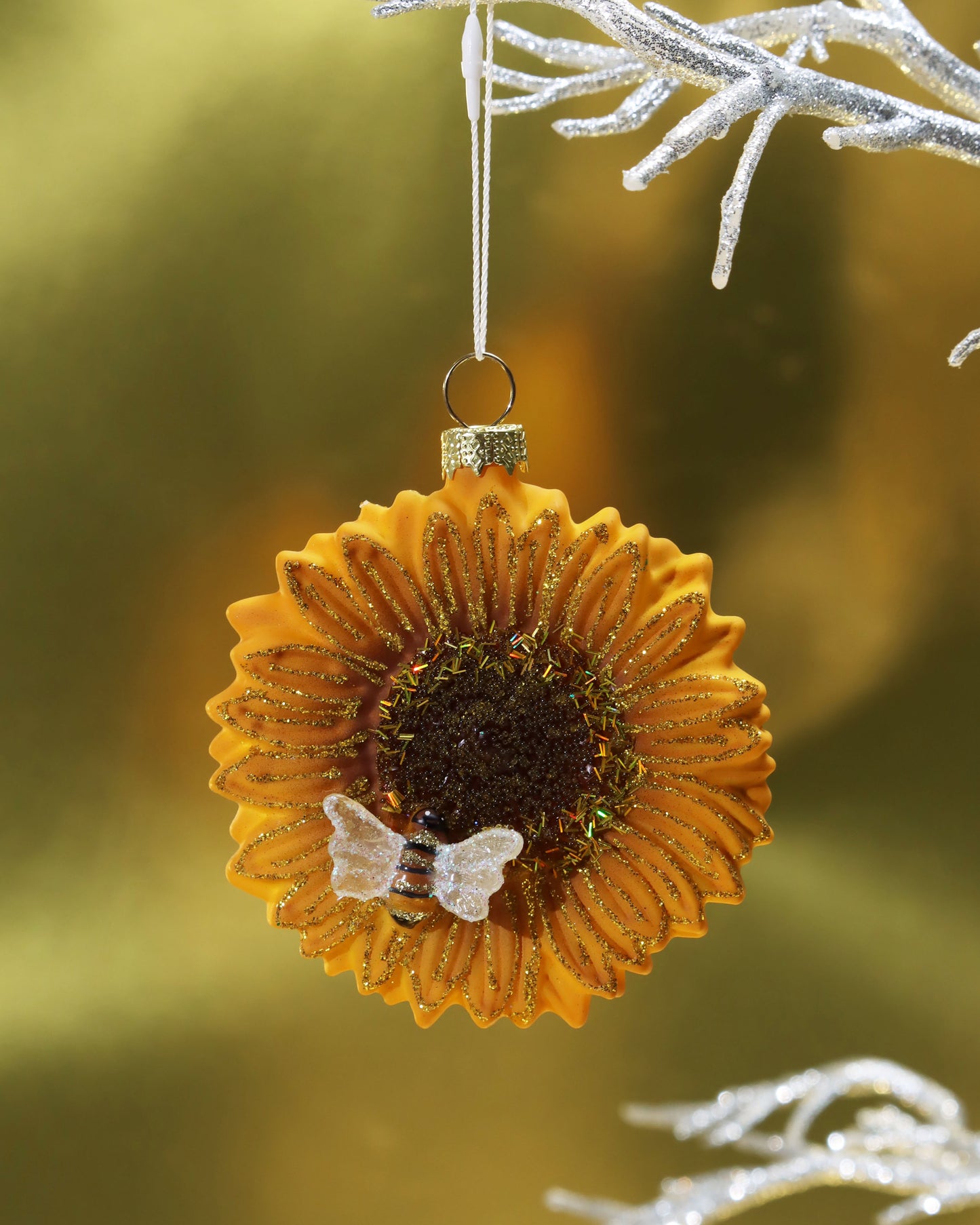 オーナメント SUNFLOWER WITH BEE