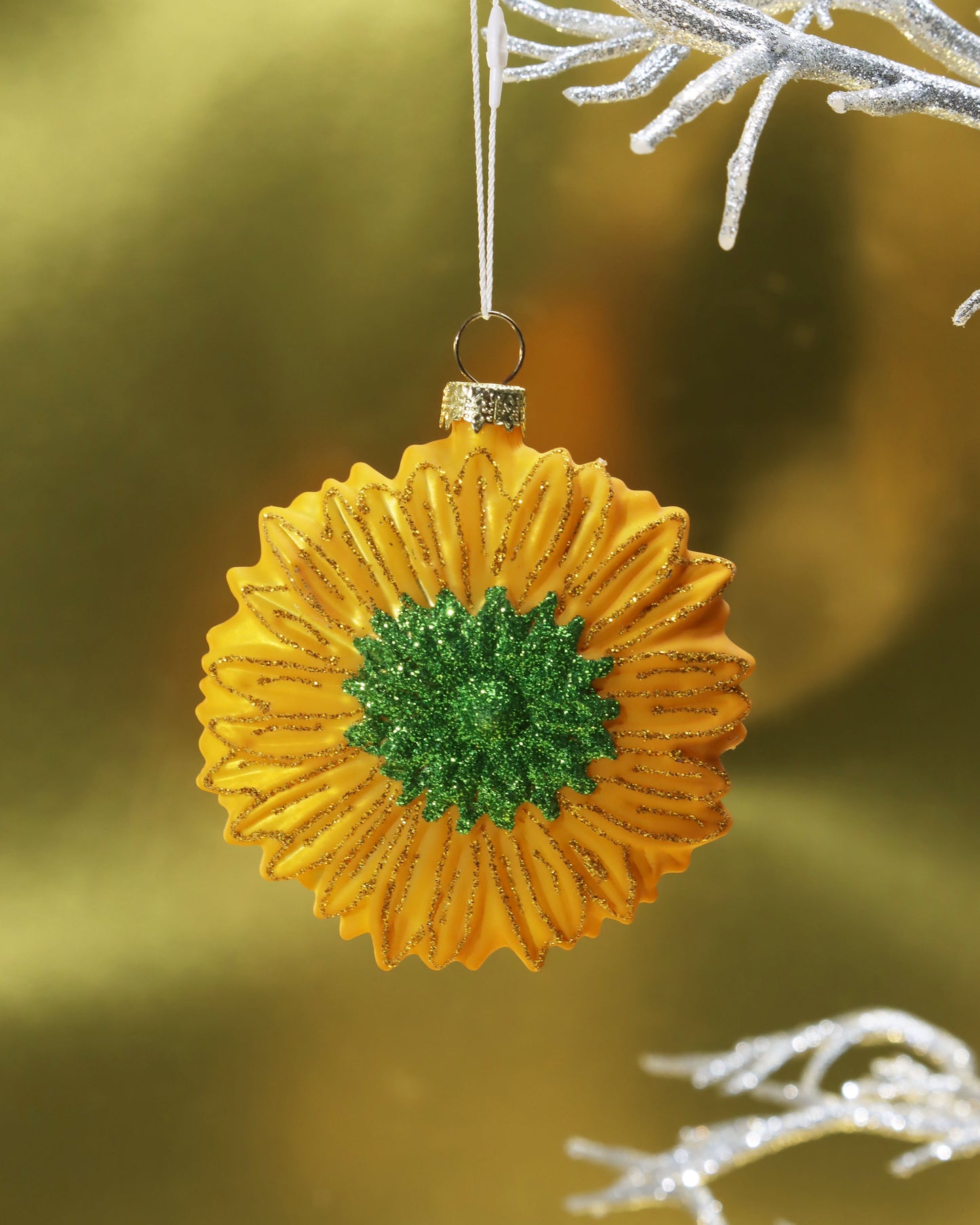 オーナメント SUNFLOWER WITH BEE