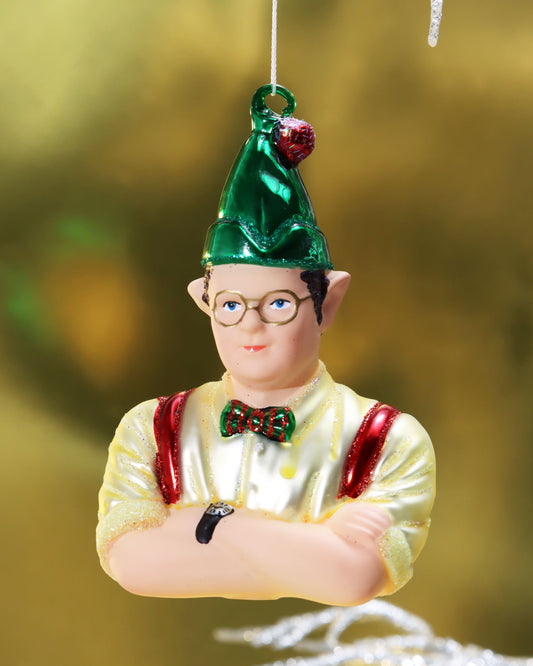 オーナメント DWIGHT THE CHRISTMAS ELF