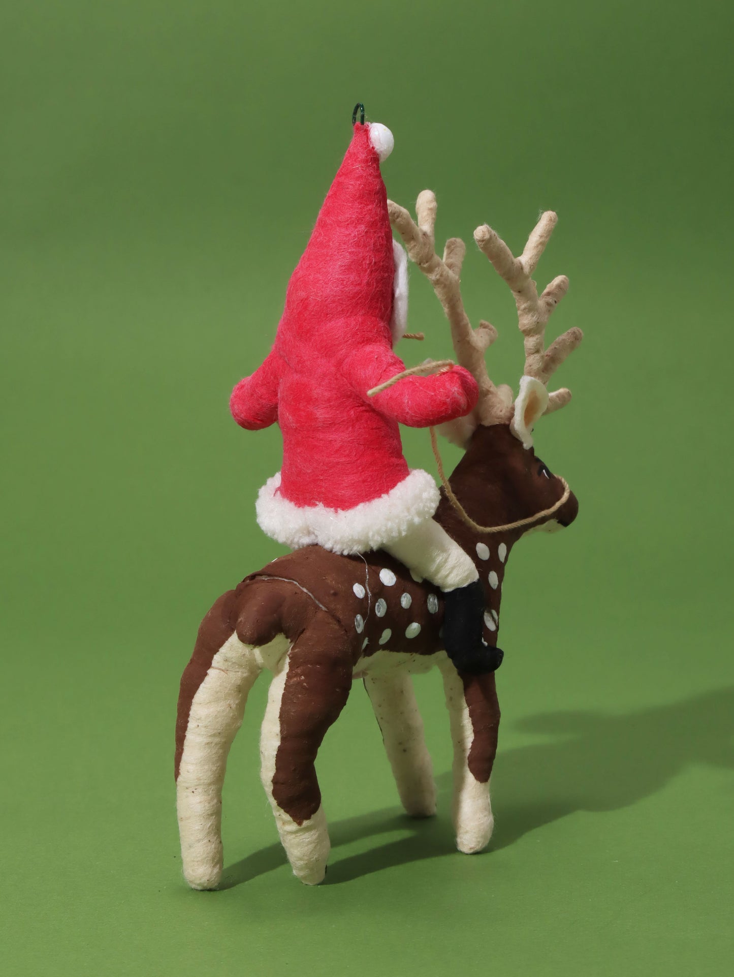 オーナメント SPOTTED REINDEER RIDER