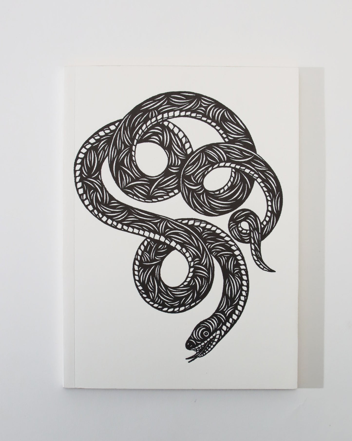 Patch Snake and Flower ノートブック