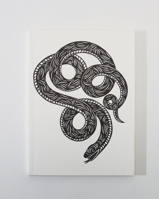 Patch Snake and Flower ノートブック