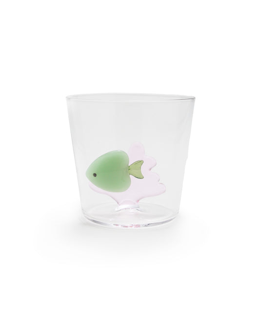 タンブラー Green Fish Pink Seaweed