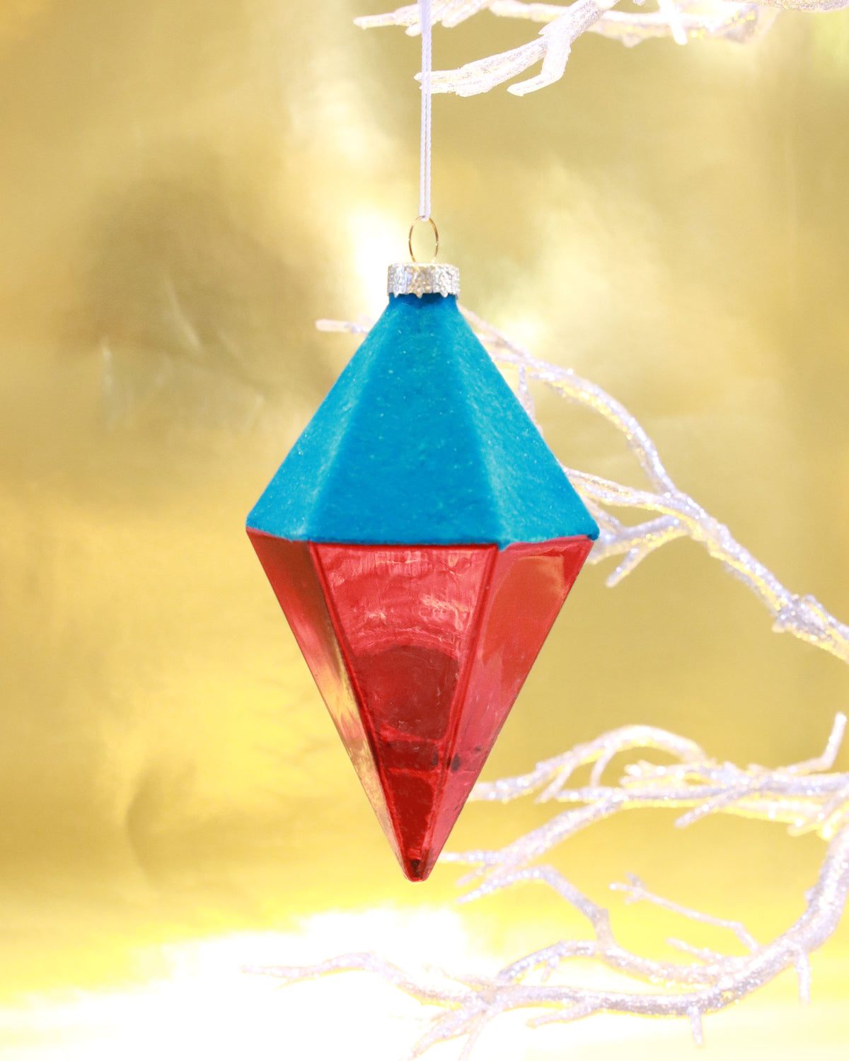オーナメント VELVET DIAMOND BAUBLE