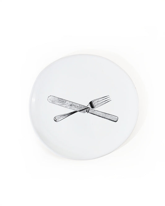 ブレックファーストプレート "FOLK & KNIFE"