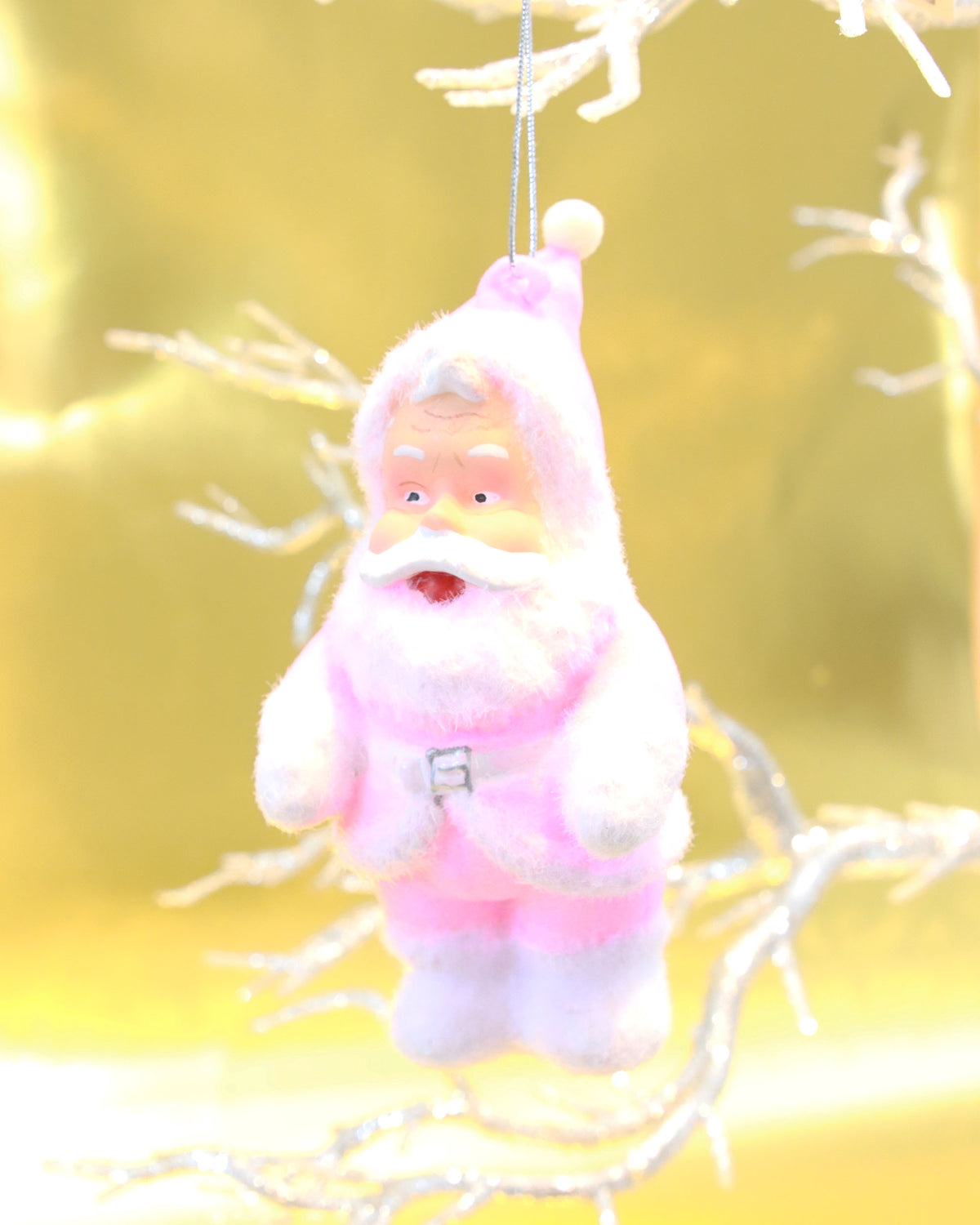 オーナメント JOLLY SANTA-PINK