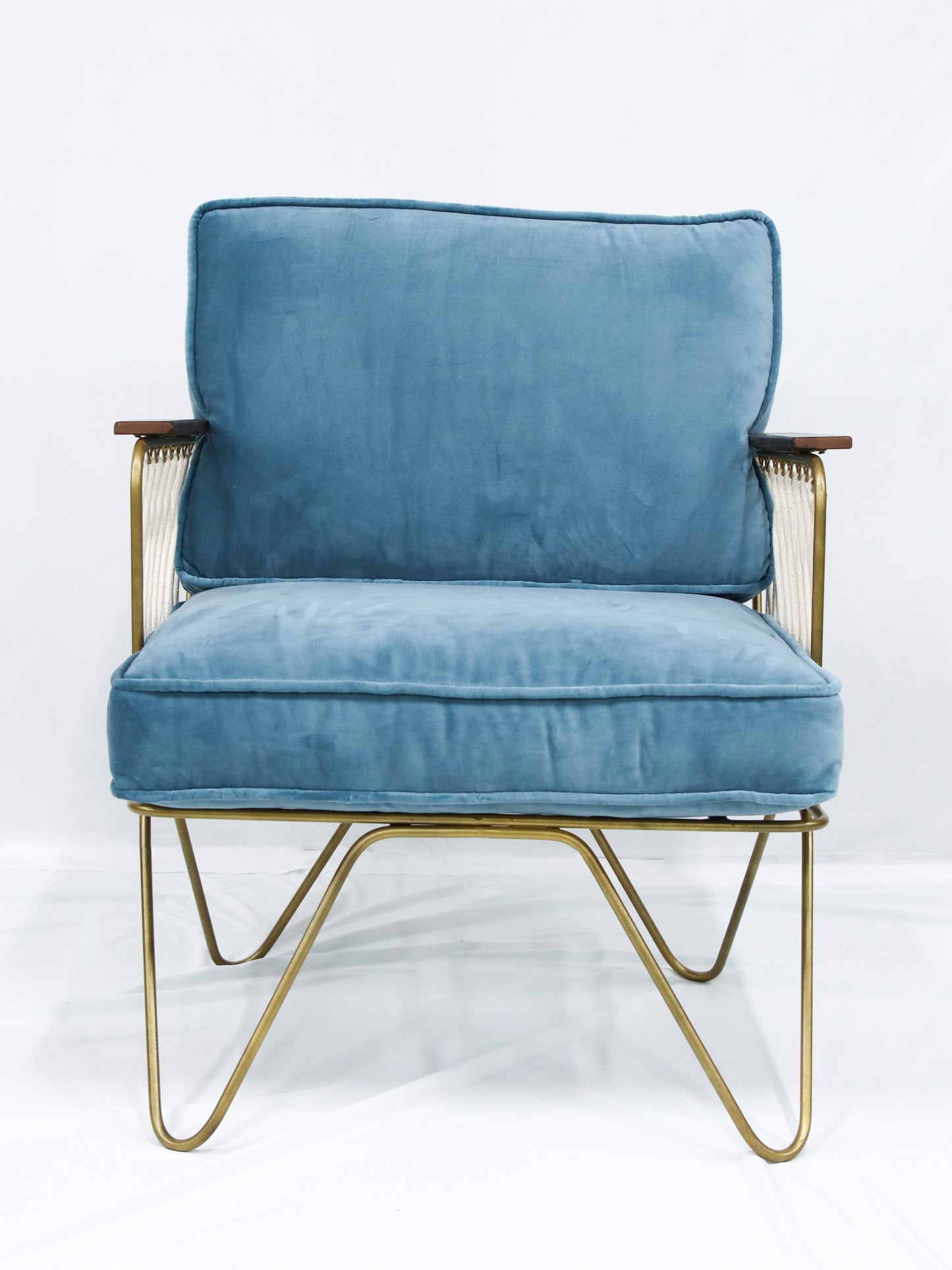 【店舗直送】アームチェア Velvet CROISETTE armchair Celadon