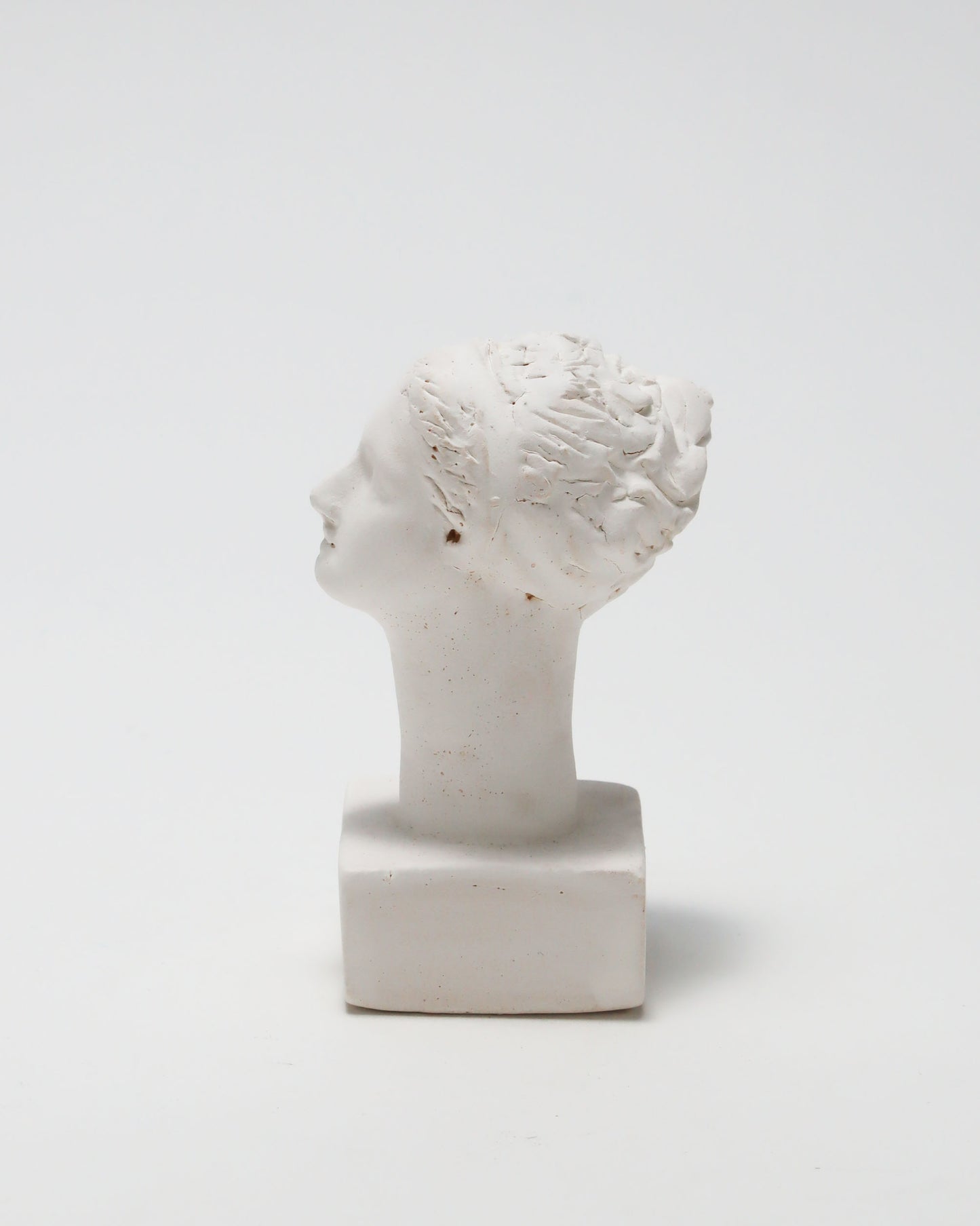 オブジェ Buste Socle Brun Blanc 9