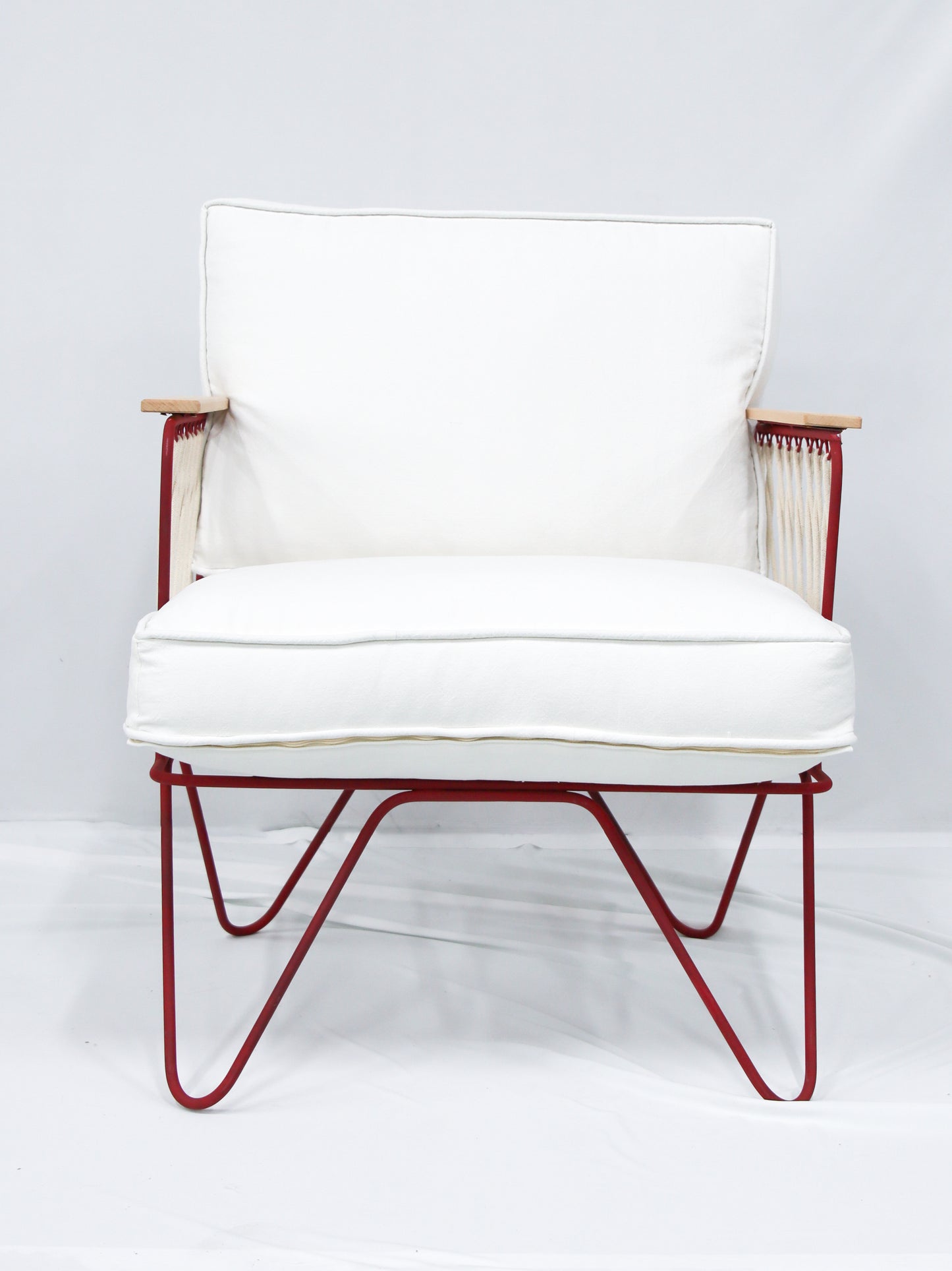 【店舗直送】アームチェア Cotton CROISETTE armchair White