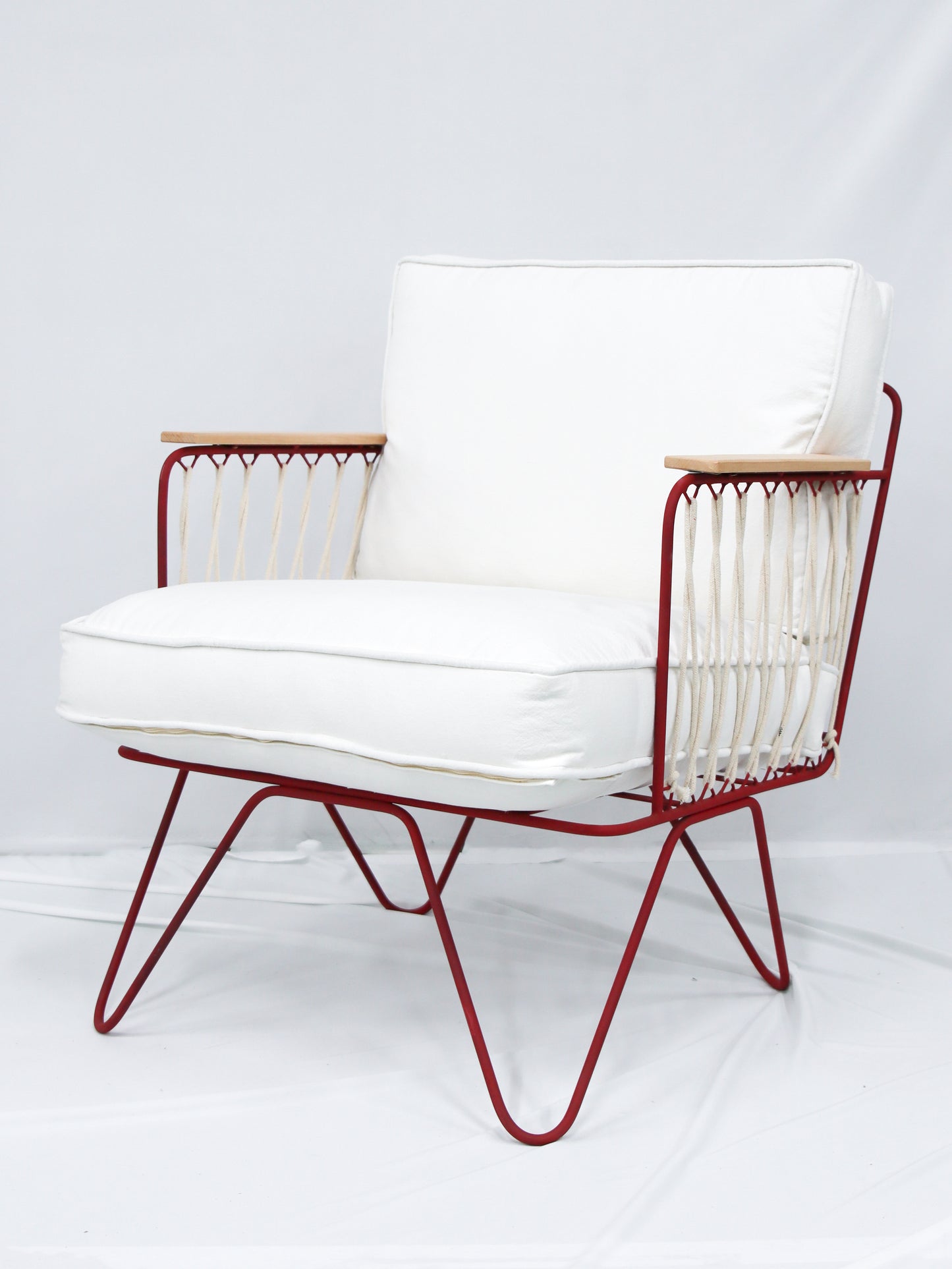 【店舗直送】アームチェア Cotton CROISETTE armchair White