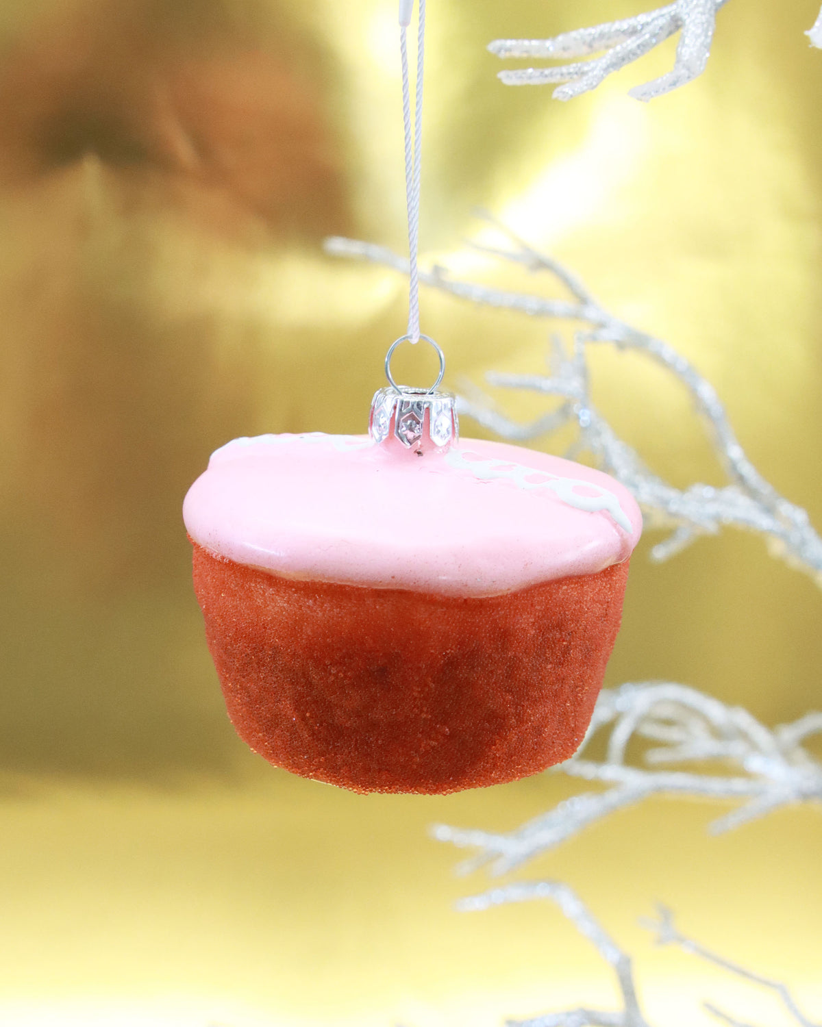 オーナメント PINK CUPCAKE