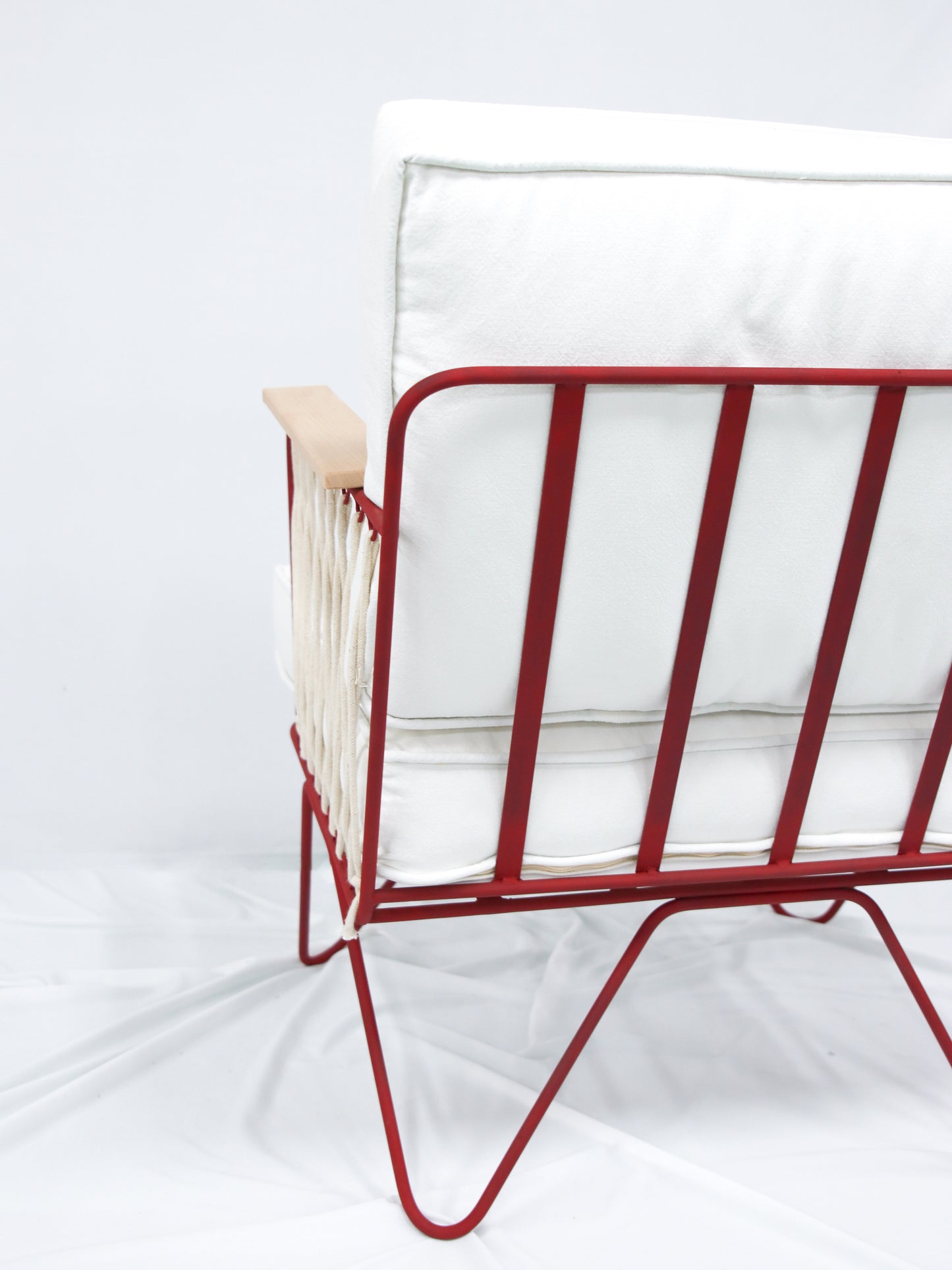 【店舗直送】アームチェア Cotton CROISETTE armchair White