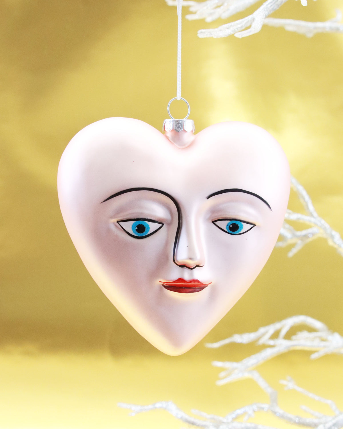 オーナメント BLUE EYED HEART