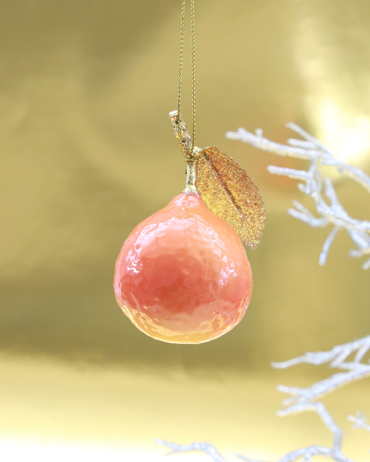 オーナメント CULTIVATED CLEMENTINE-GOLD LEAF