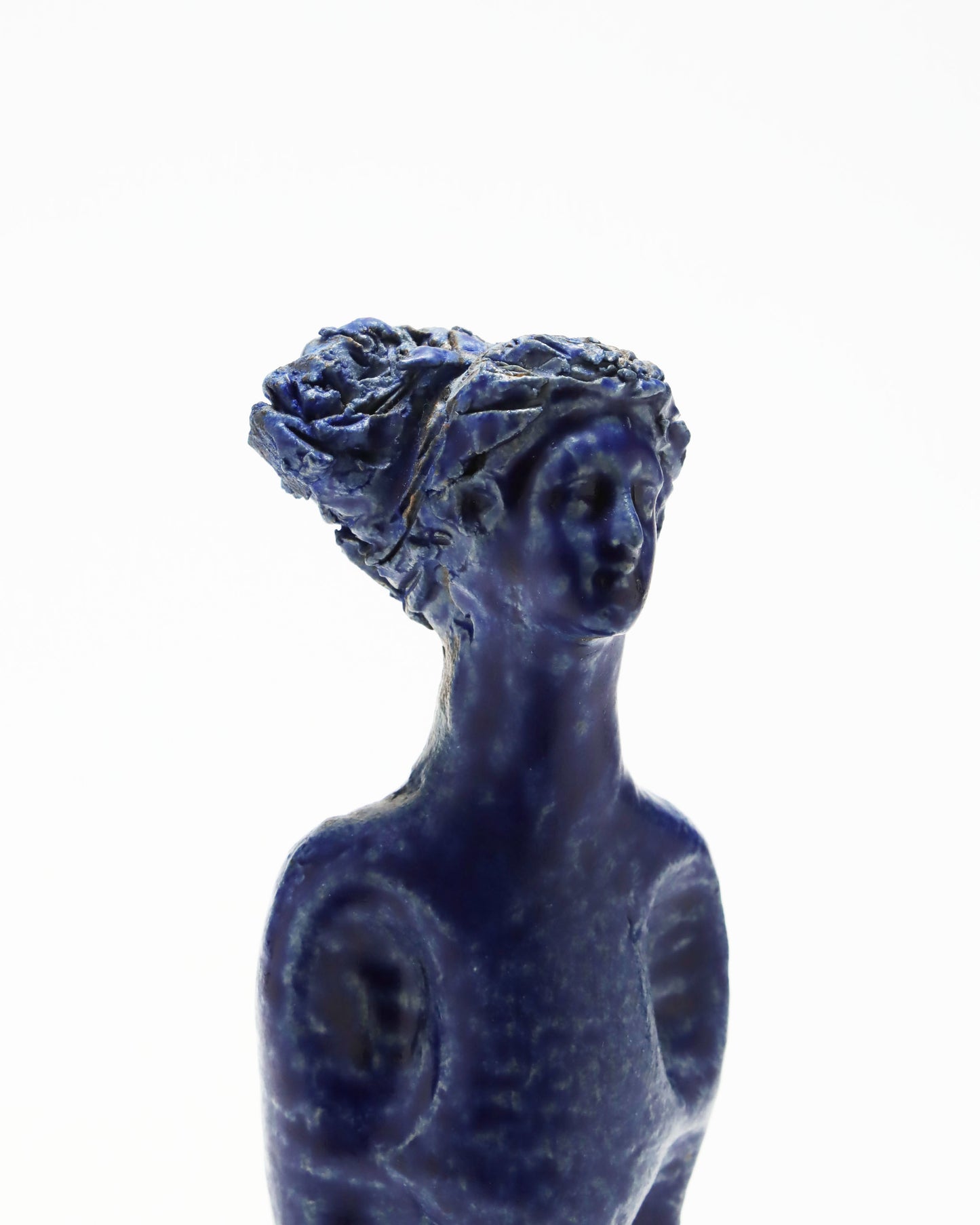 オブジェ Personnage tourne Bleu 5