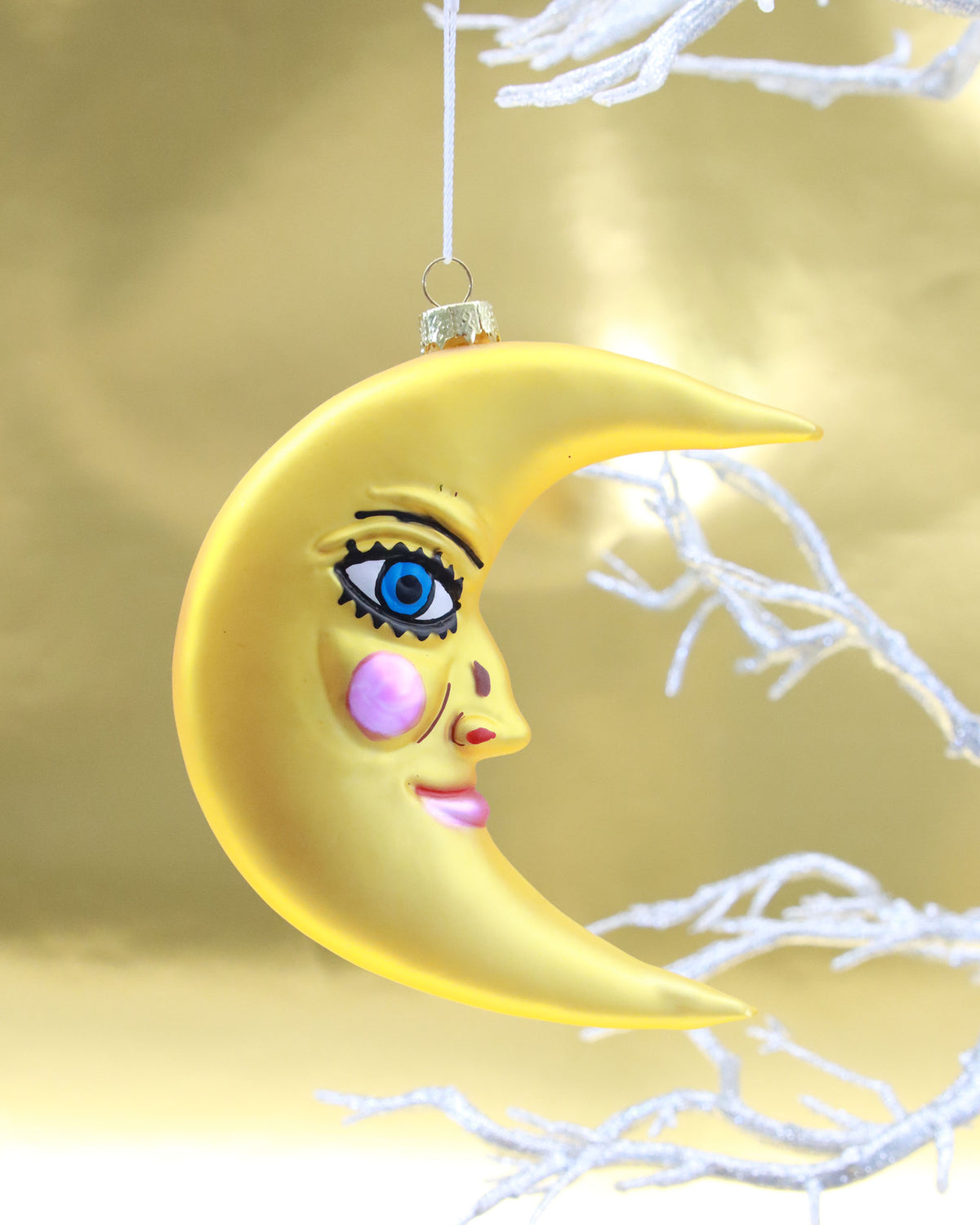 オーナメント CRESCENT MOON-GOLD