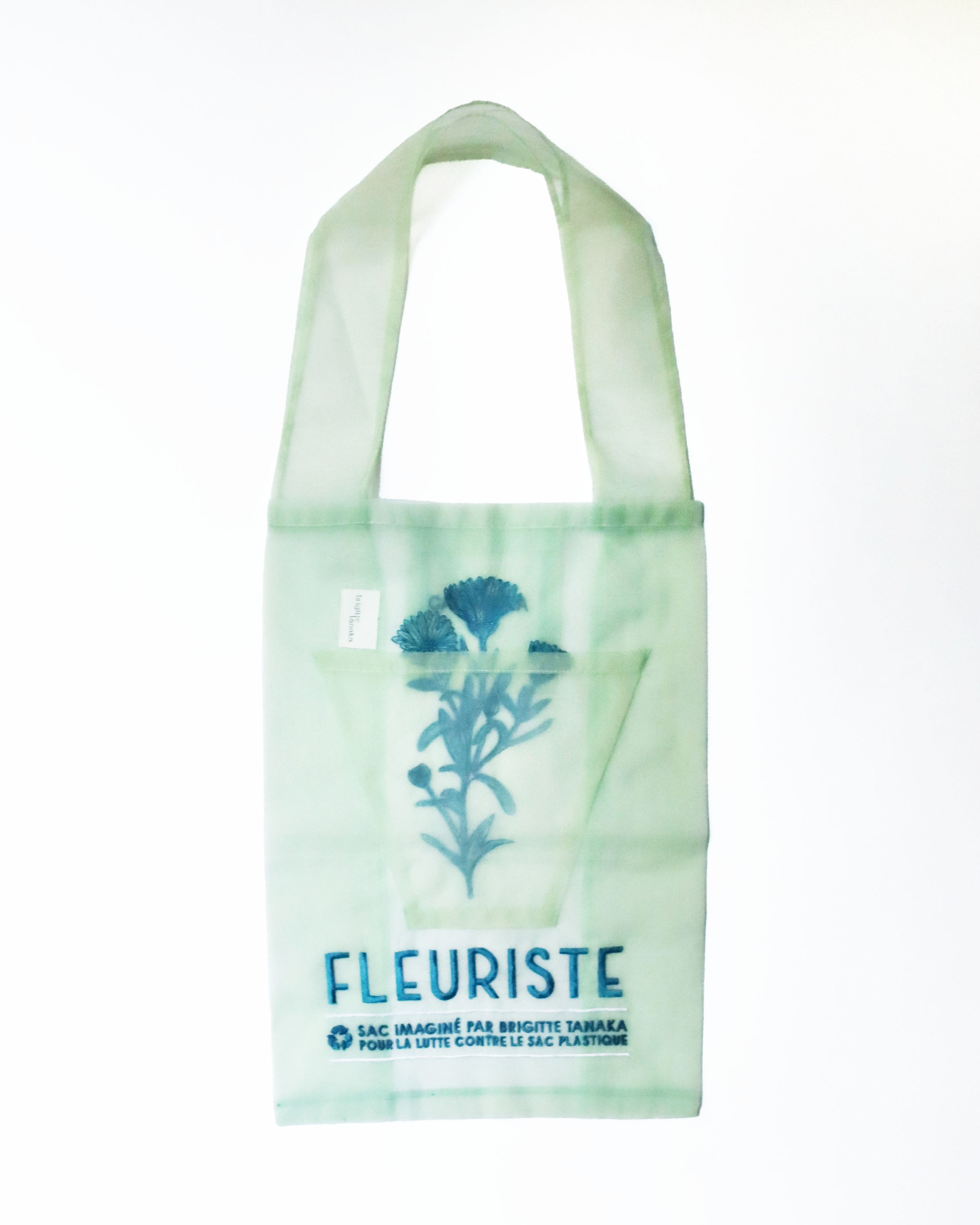 <Brigitte TANAKA> バッグ Fleuriste Bleu