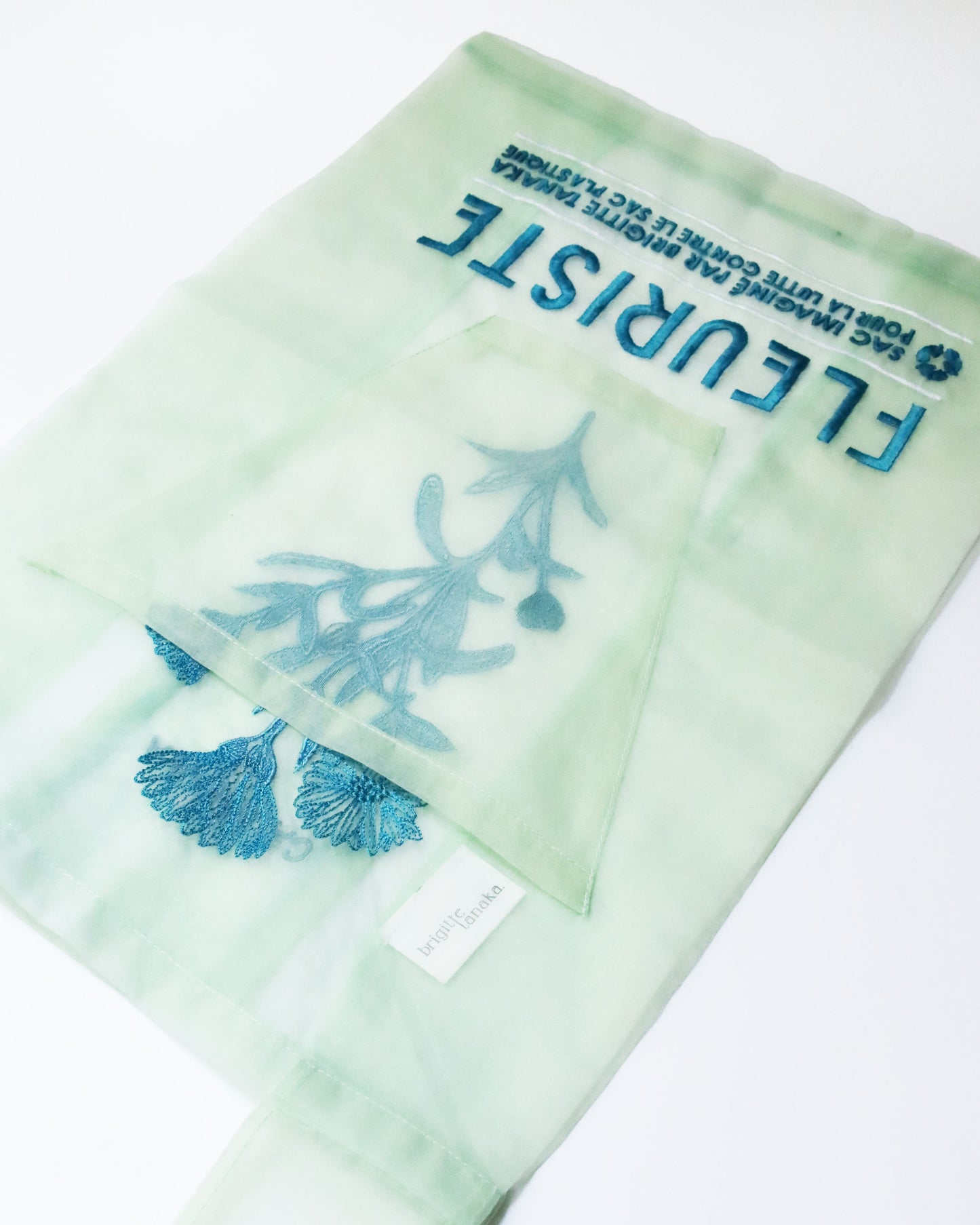 <Brigitte TANAKA> バッグ Fleuriste Bleu