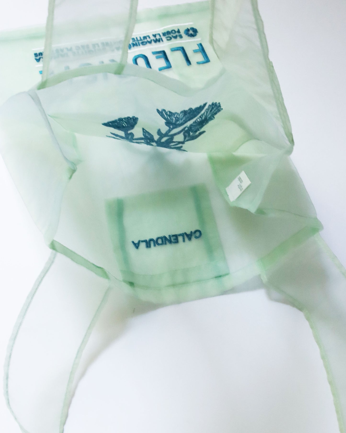 <Brigitte TANAKA> バッグ Fleuriste Bleu