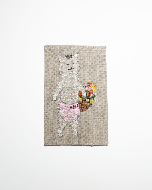 NEW【Coral & Tusk x 猫村さん】ポケットティッシュケース Flowers