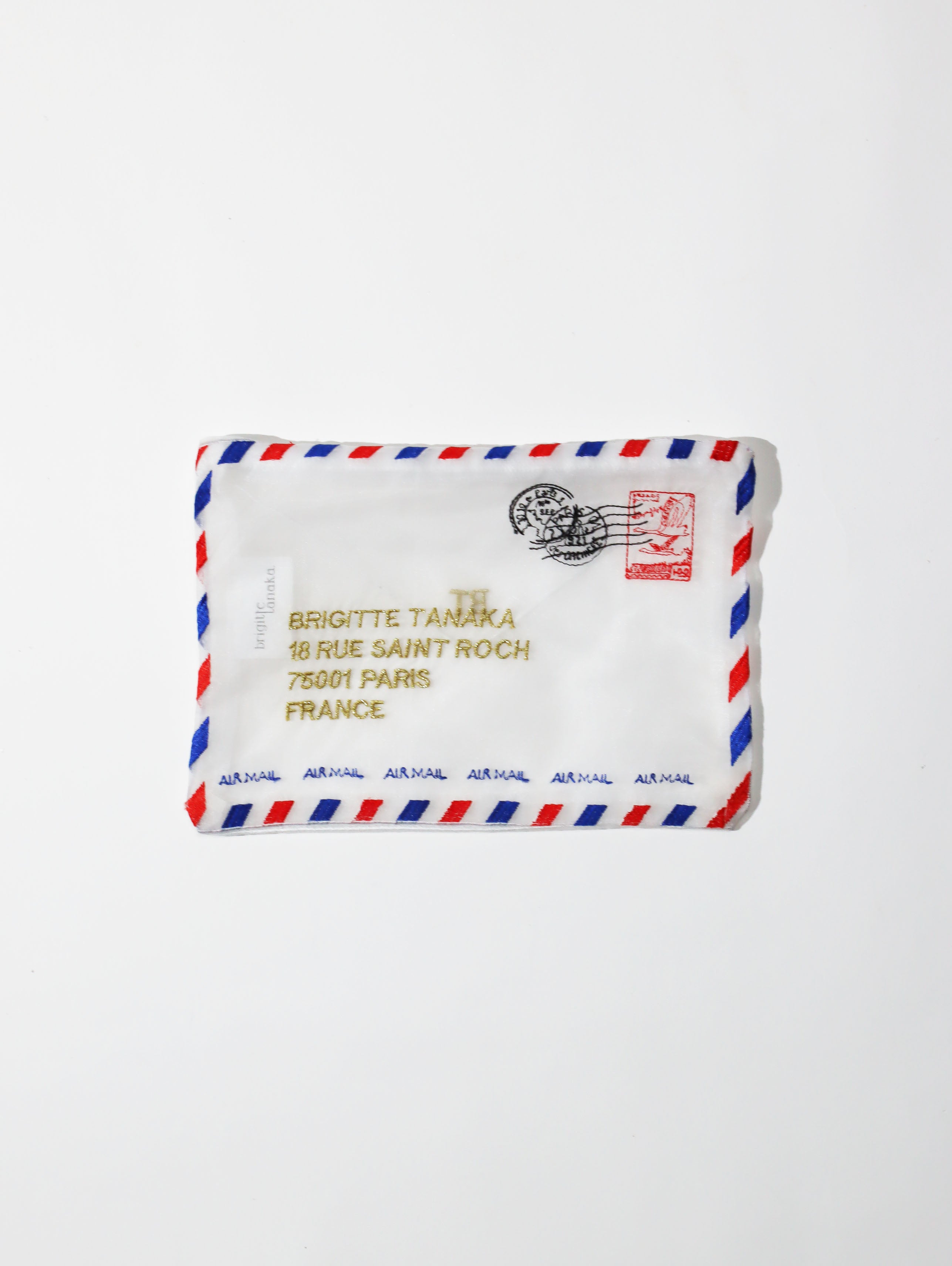 <Brigitte TANAKA> ポーチ Zip Enveloppe