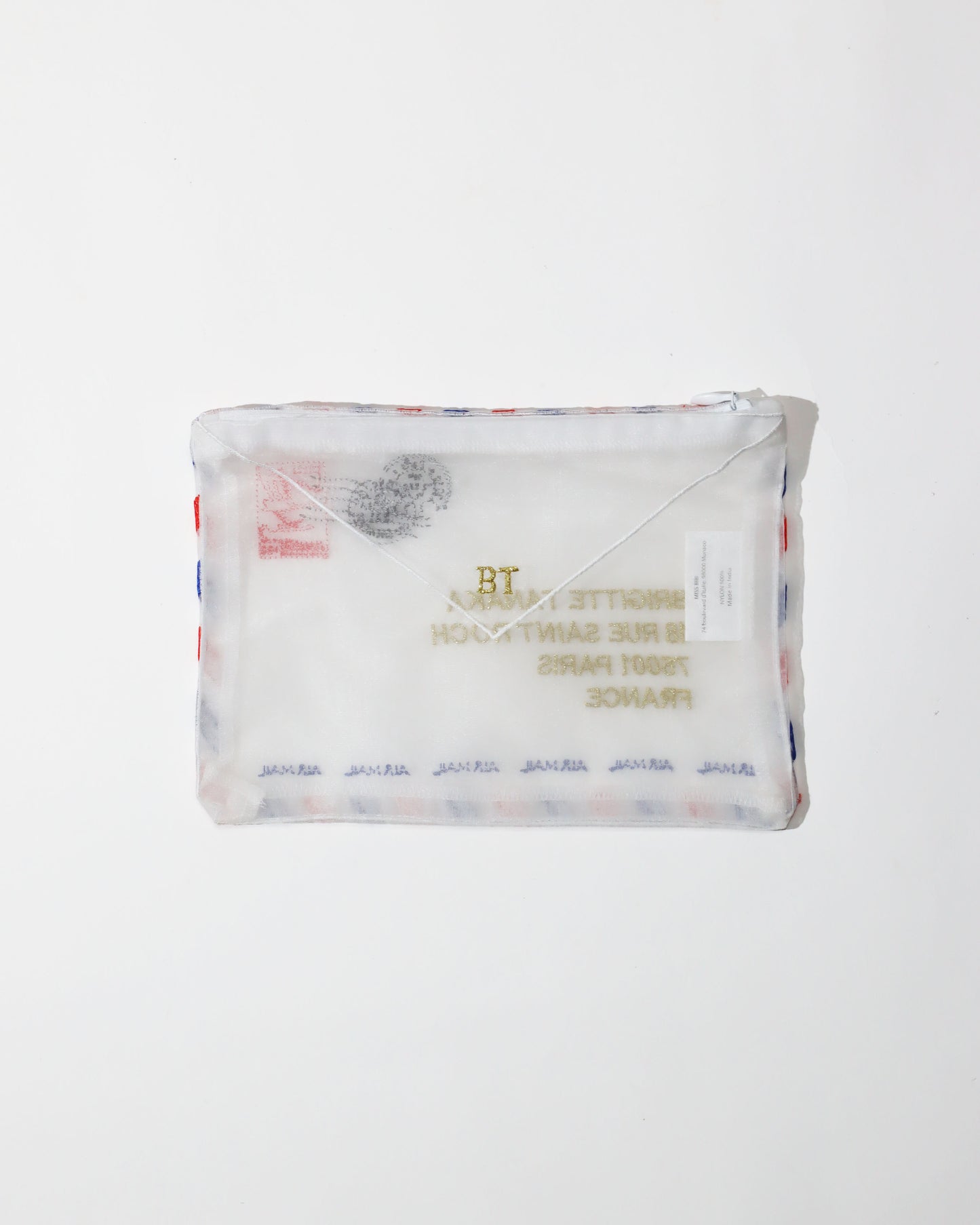 <Brigitte TANAKA> ポーチ Zip Enveloppe