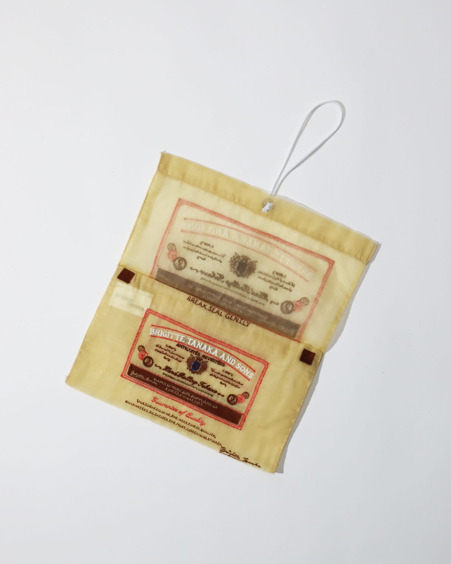 <Brigitte TANAKA> ポーチ Tabac
