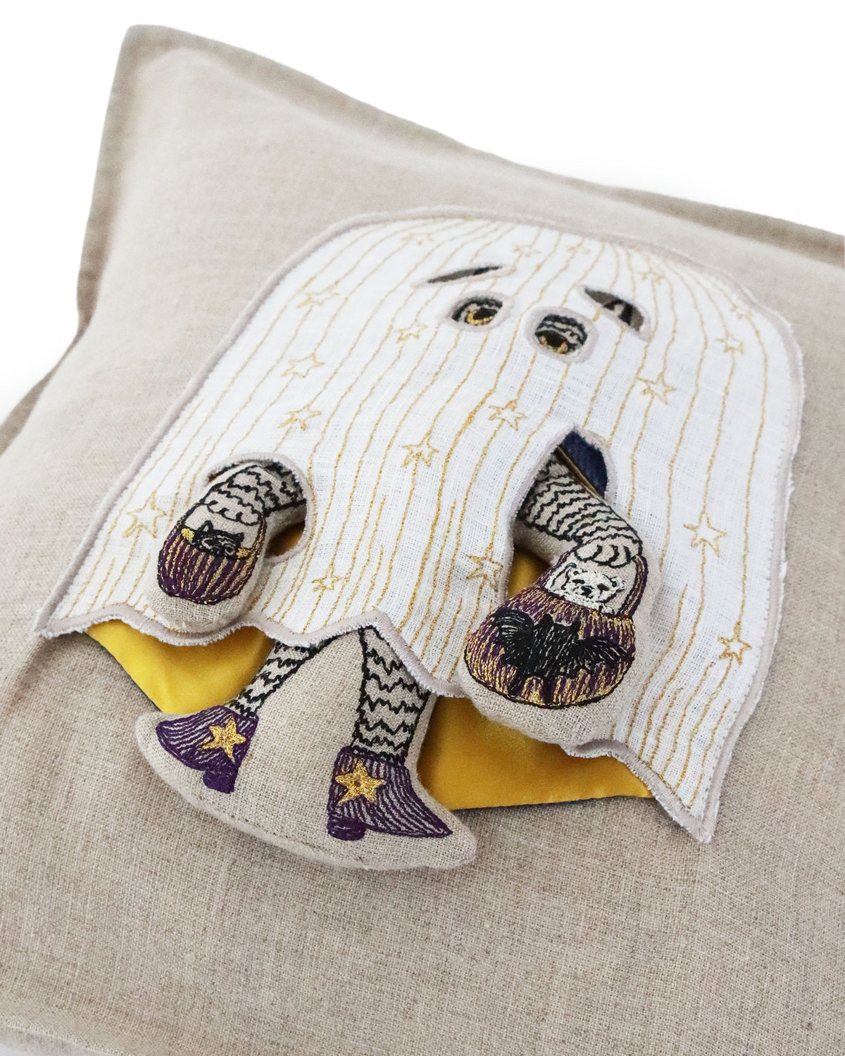クッションカバー 30×30 Ghost Kitty