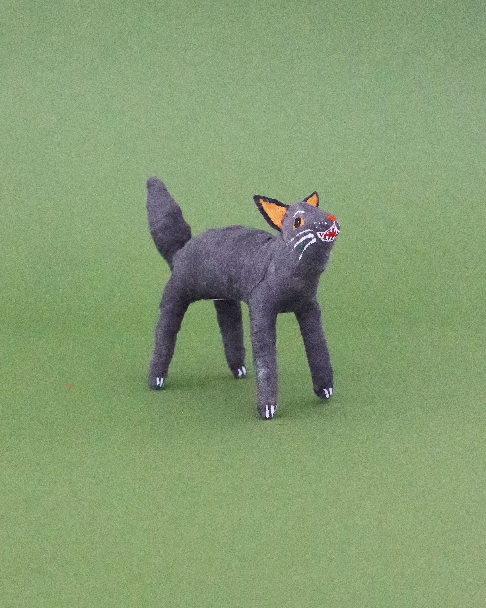 オブジェ Black Scaredy Cat