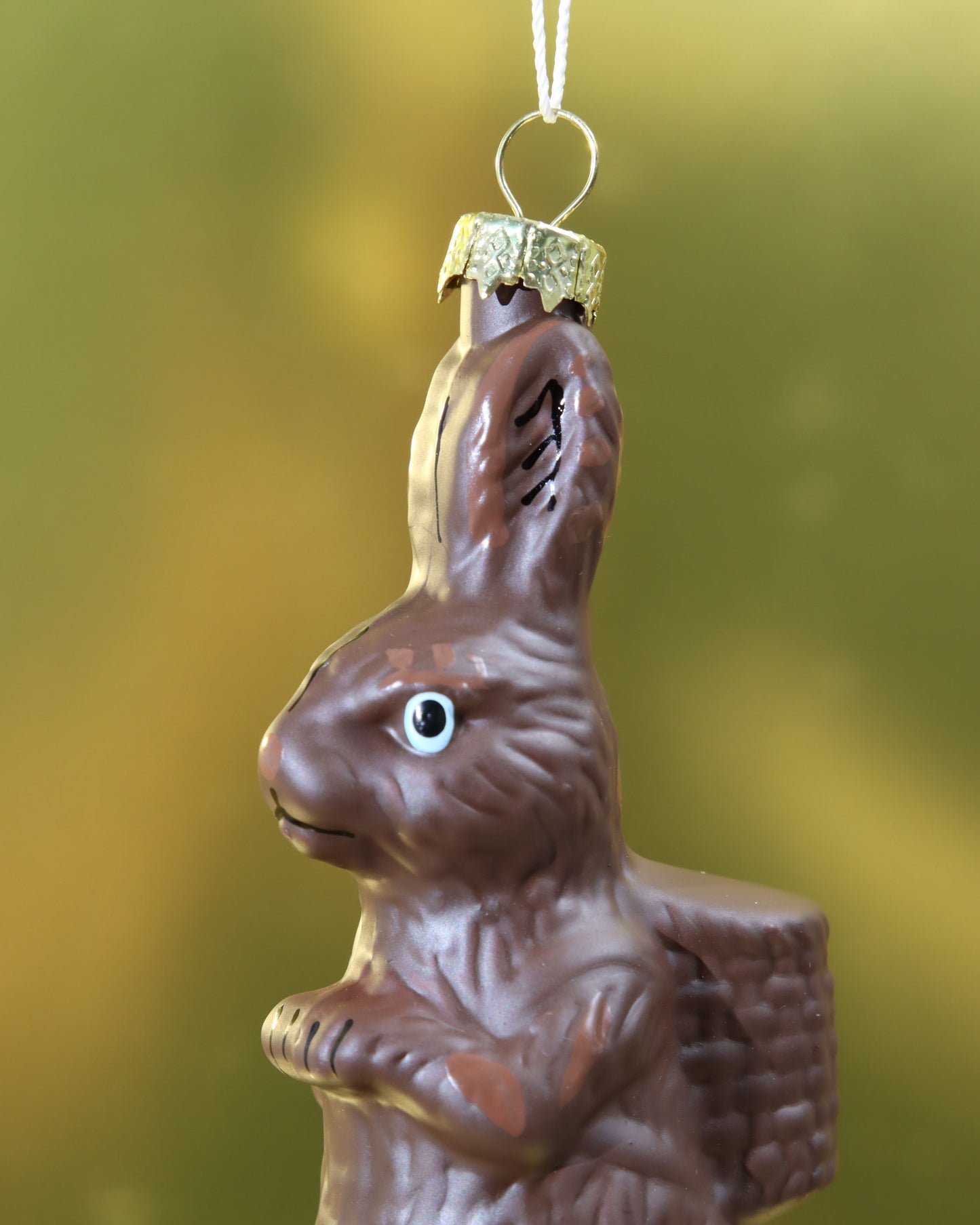 オーナメント CHOCOLATE RABBIT - BLUE EYES