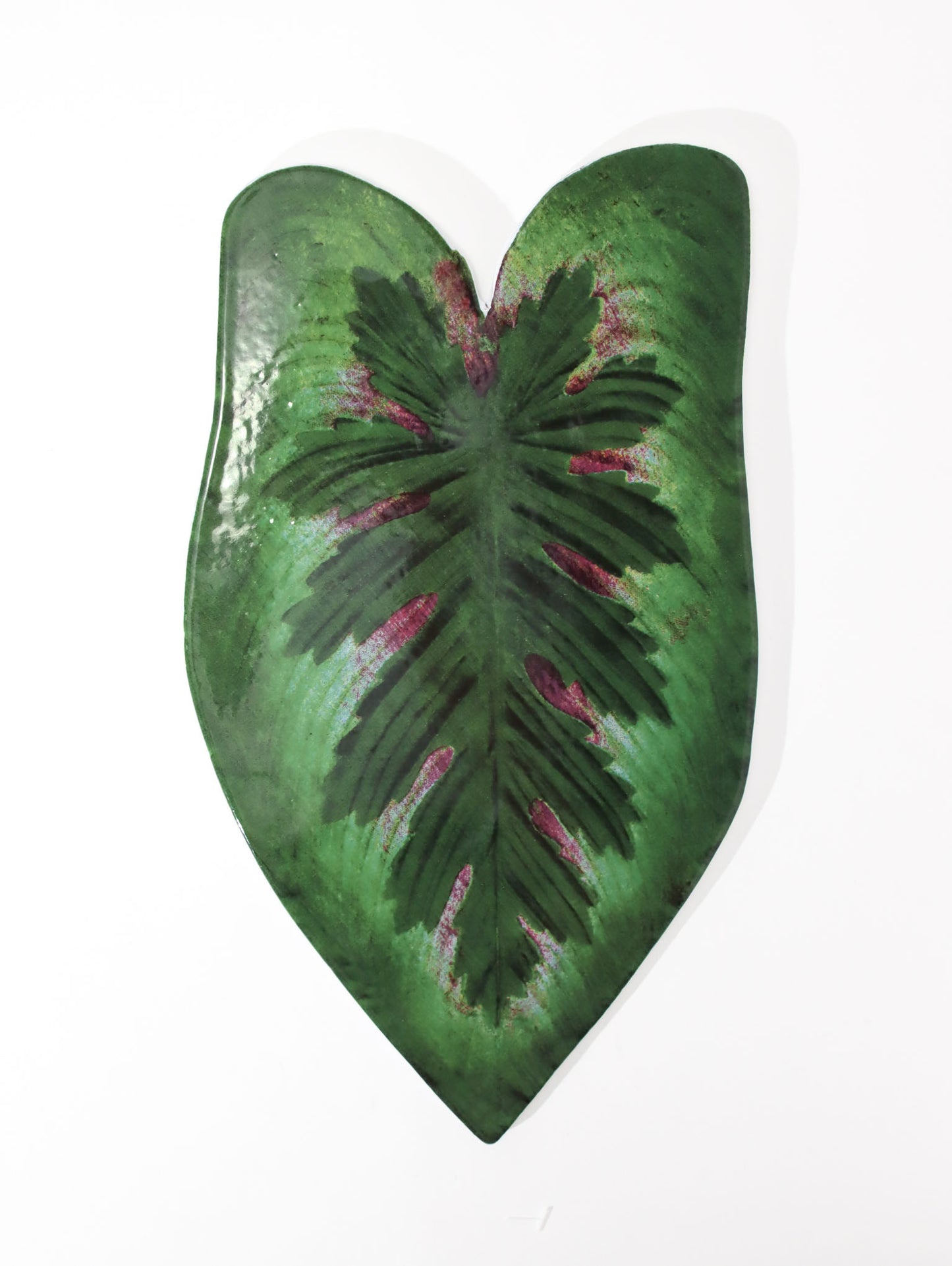 John Derian Leaf プラッター 30cm