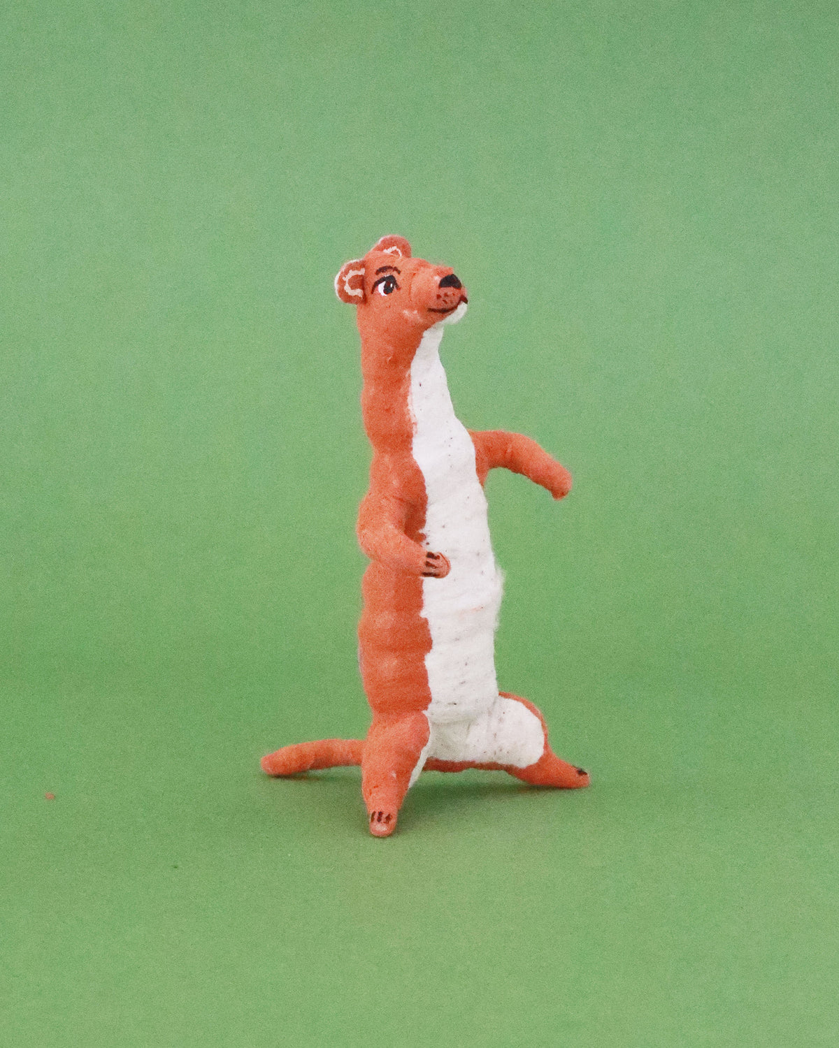 オブジェ Weasel Standing Upright