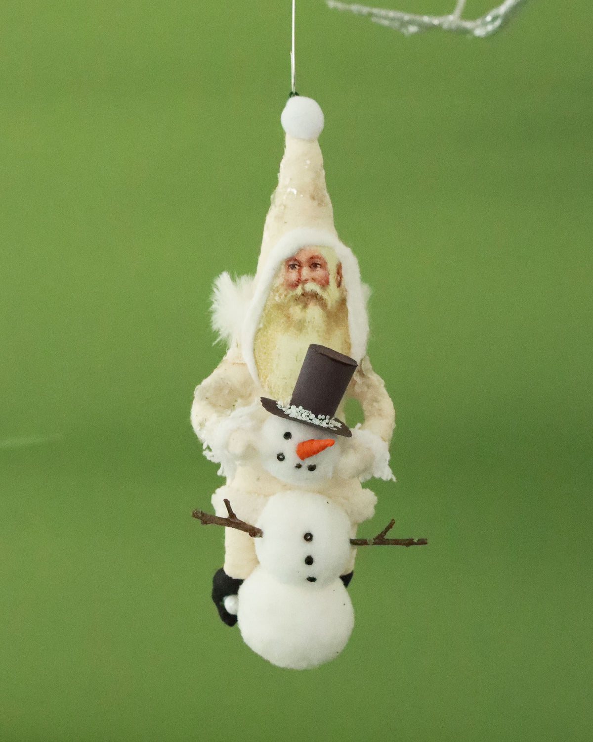 オーナメント Santa Snowman Builder