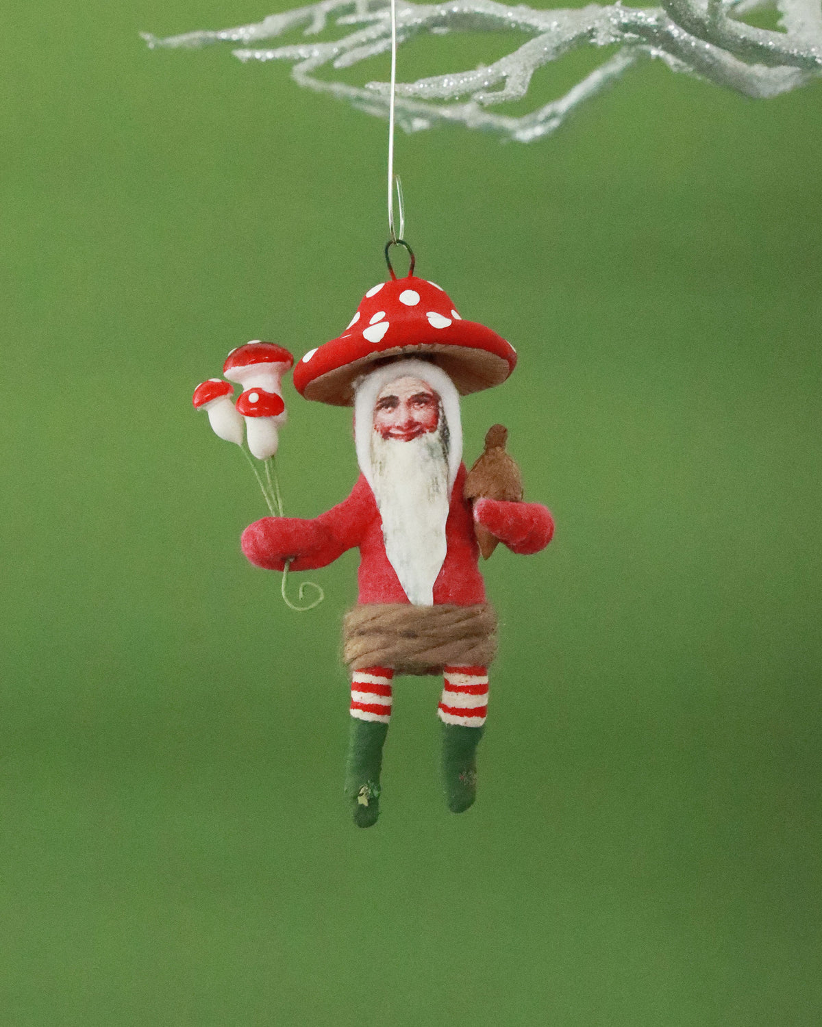 オーナメント Mushroom Top Gnome
