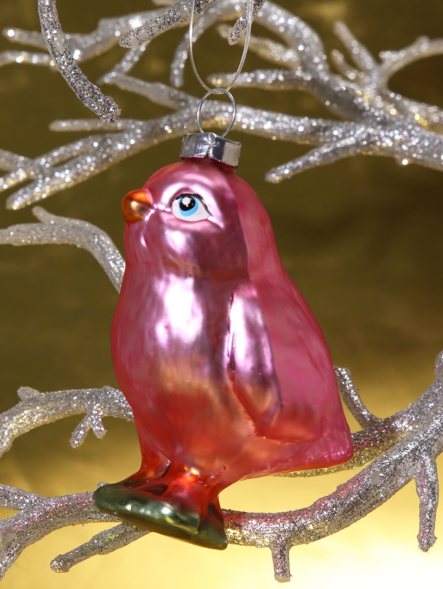 オーナメント Chicken pink