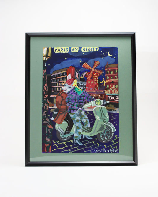 アート「Paris by night」