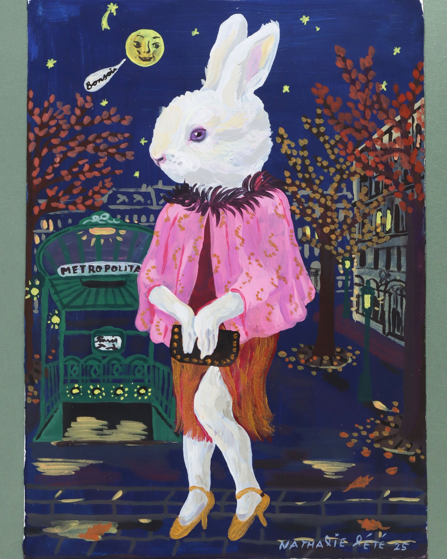 アート「bonsoir」