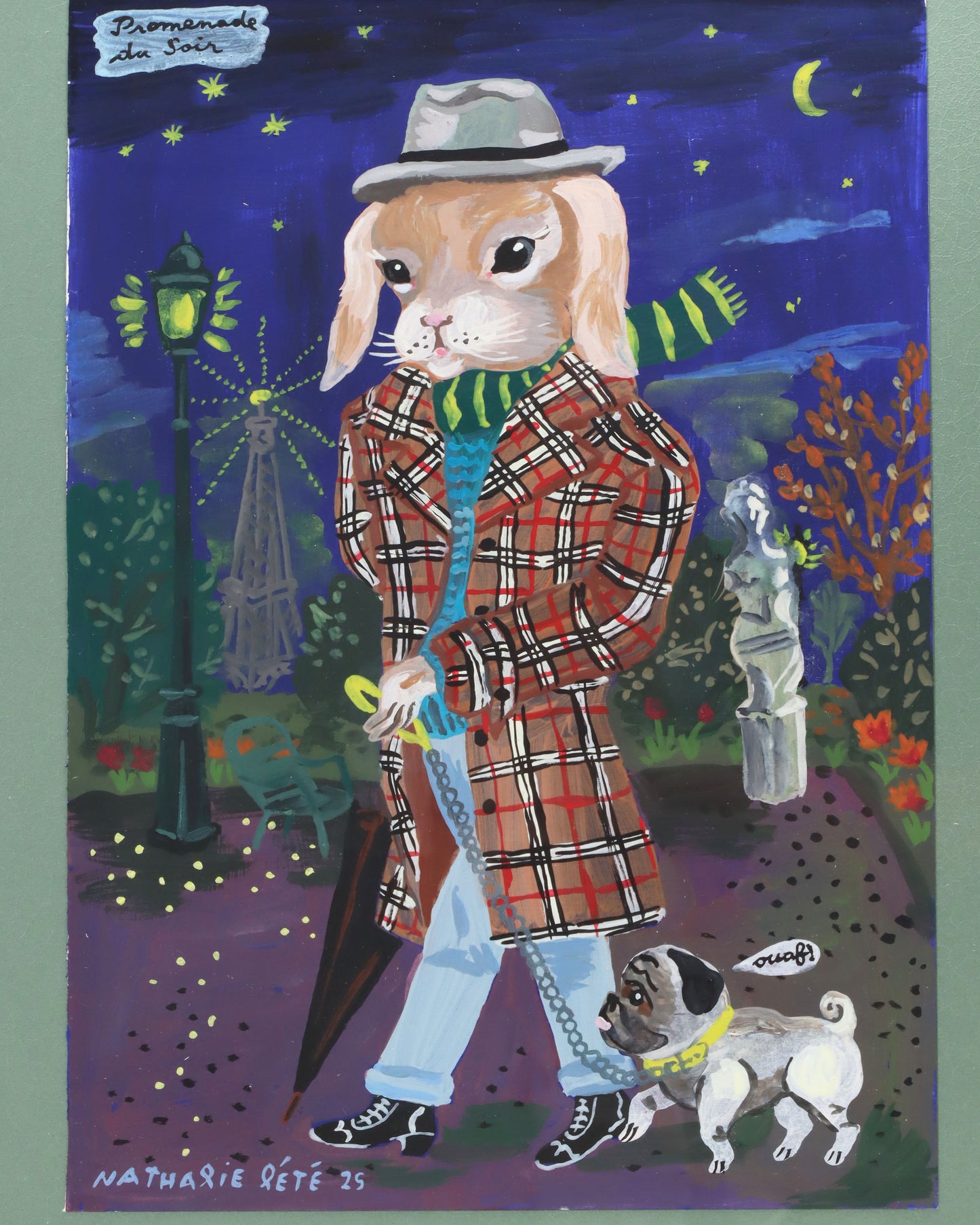 アート「promenade du soir」