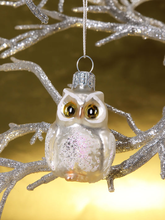 オーナメント OWL WHITE