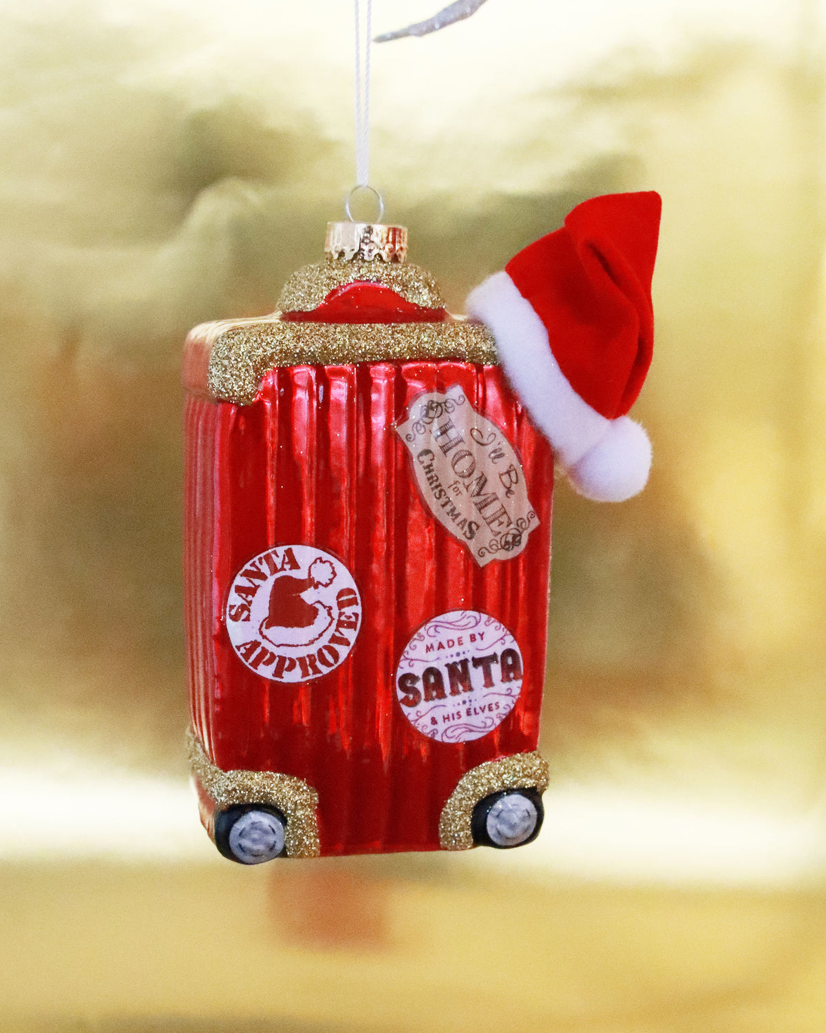 オーナメント Santas Suitcase