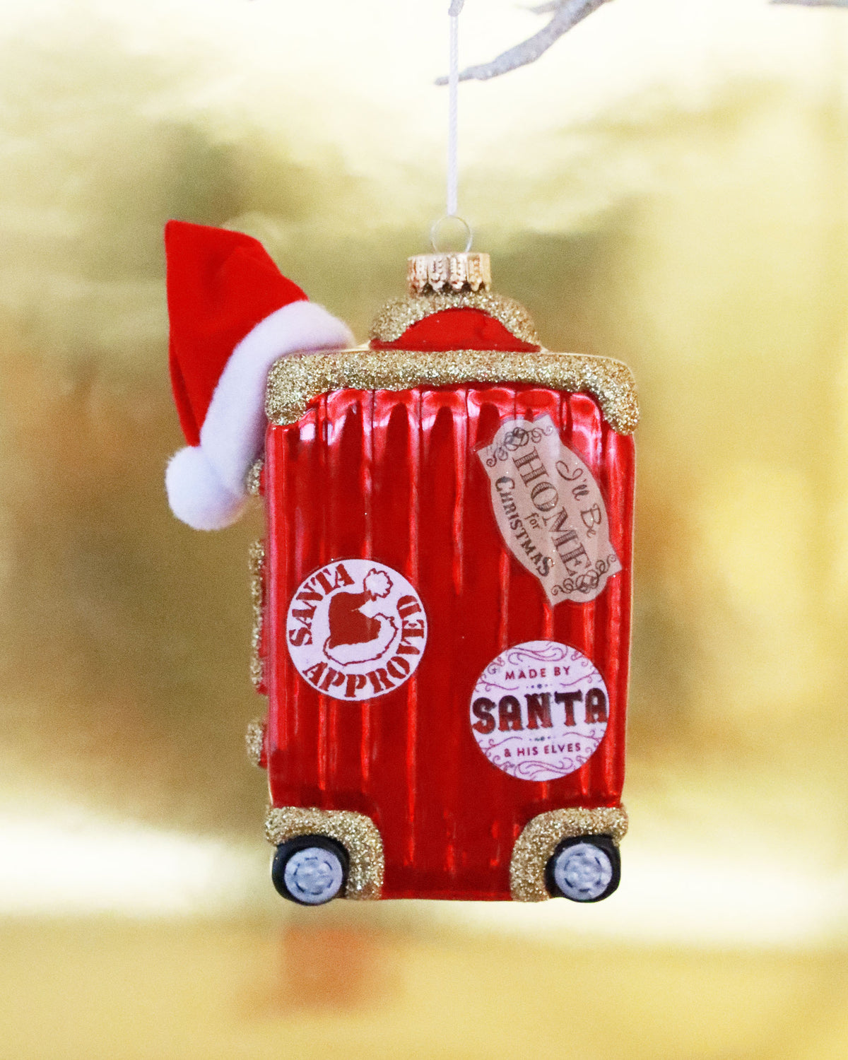 オーナメント Santas Suitcase