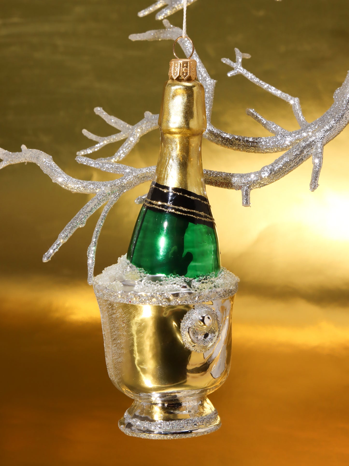 オーナメント ICE BUCKET W/CHAMPAGNE