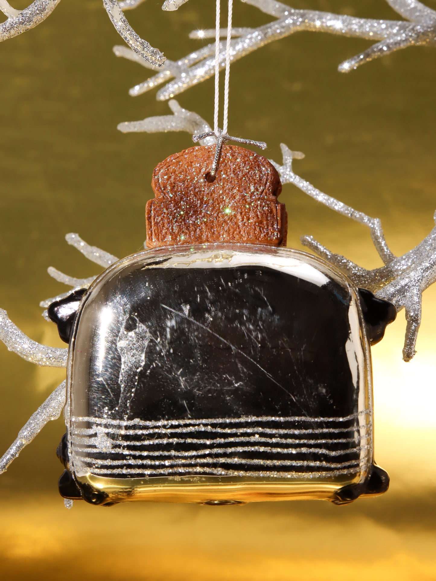 オーナメント TOASTER-SILVER