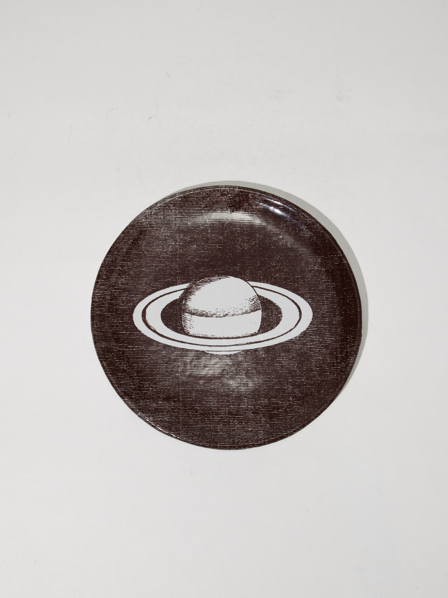 John Derian Black & White Saturn ソーサー11.5cm