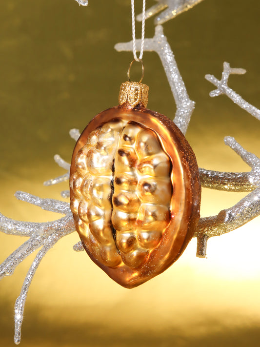 オーナメント CRACKED WALNUT