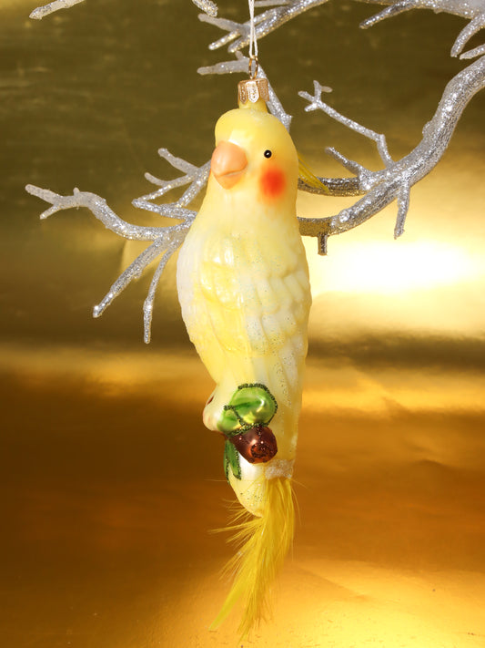 オーナメント COCKATIEL YELLOW