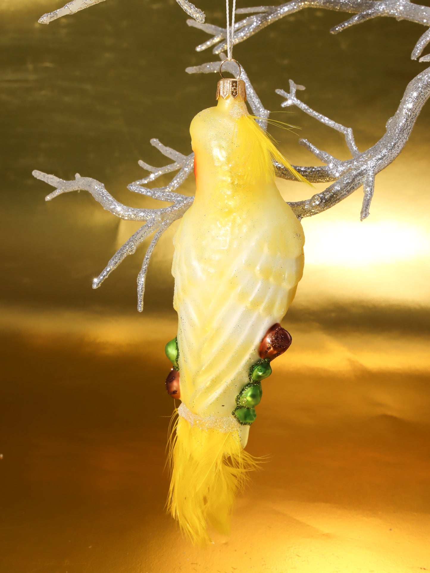 オーナメント COCKATIEL YELLOW