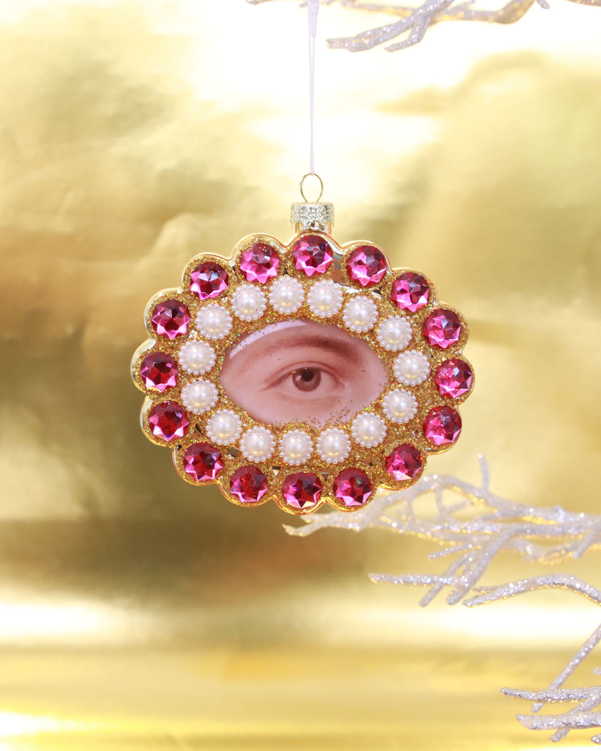オーナメント LOVER'S EYE JEWELED FRAME