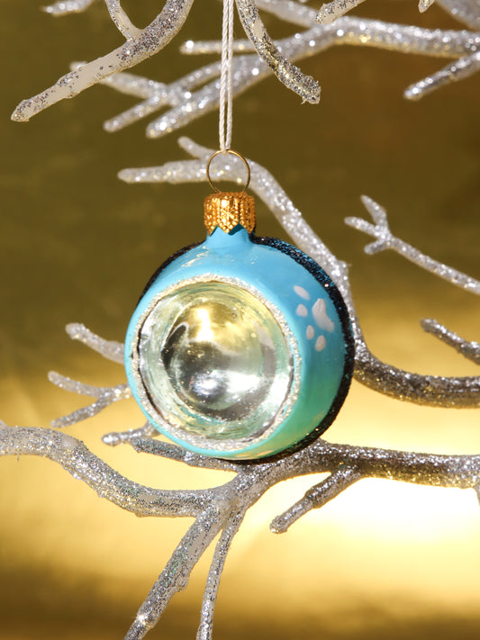 オーナメント DOG BOWL BLUE