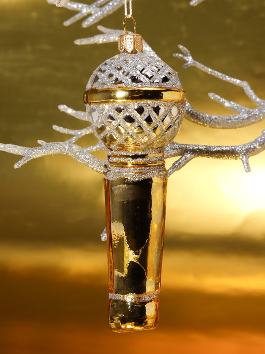 オーナメント GOLD MICROPHONE